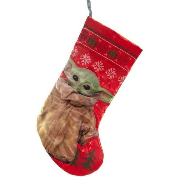Kurt Adler Star Wars The Child Baby Yoda Stocking - Picture 1 of 1